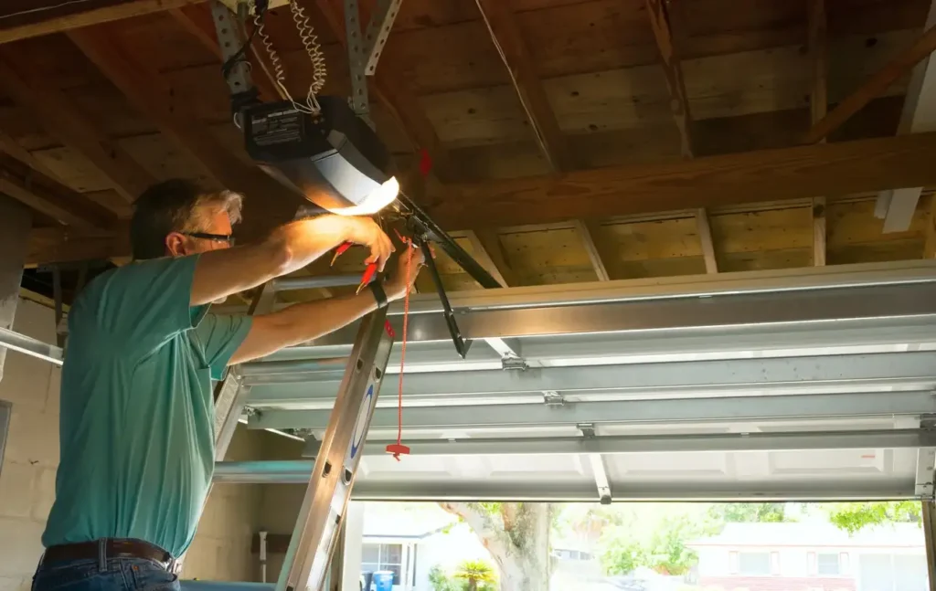 Garage Door Pulley Bearings Repair